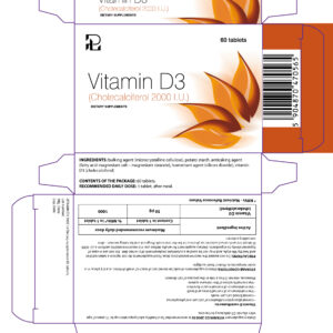 @EAN VITAMIN D3 2000