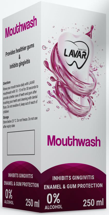 LAVAR Mouthwash without mint
